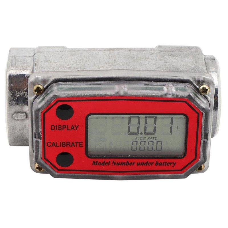 Wholesale 1 Inch Electric Flow Meter for Diesel Oil Methanol Water red  |   Industrial & Scientific Home Garden & Tools Industrial & Scientific