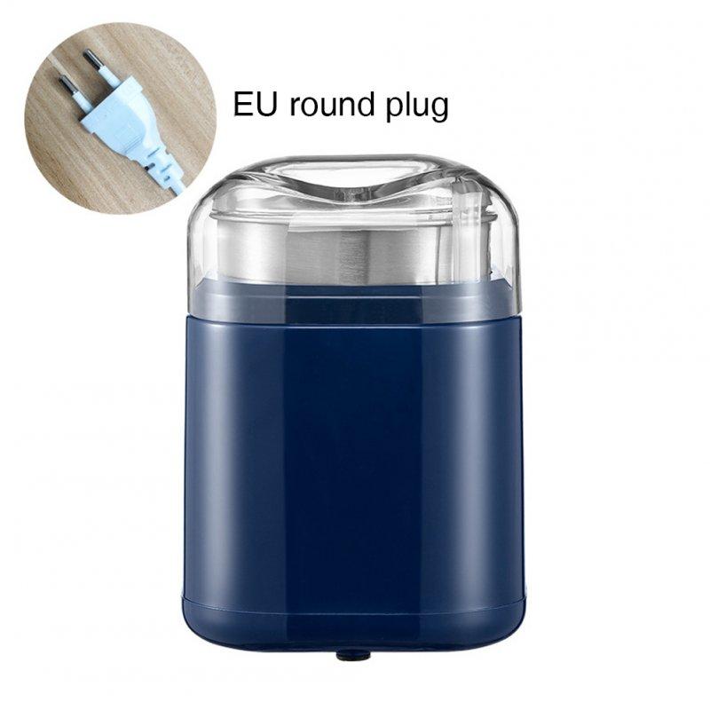 Wholesale 10000~19999 Rpm Electric Grinder Stainless Steel Coffee Bean Grinder for Spices Seeds Navy Blue EU Plug  |   Home Appliances Home Appliances Home Appliances