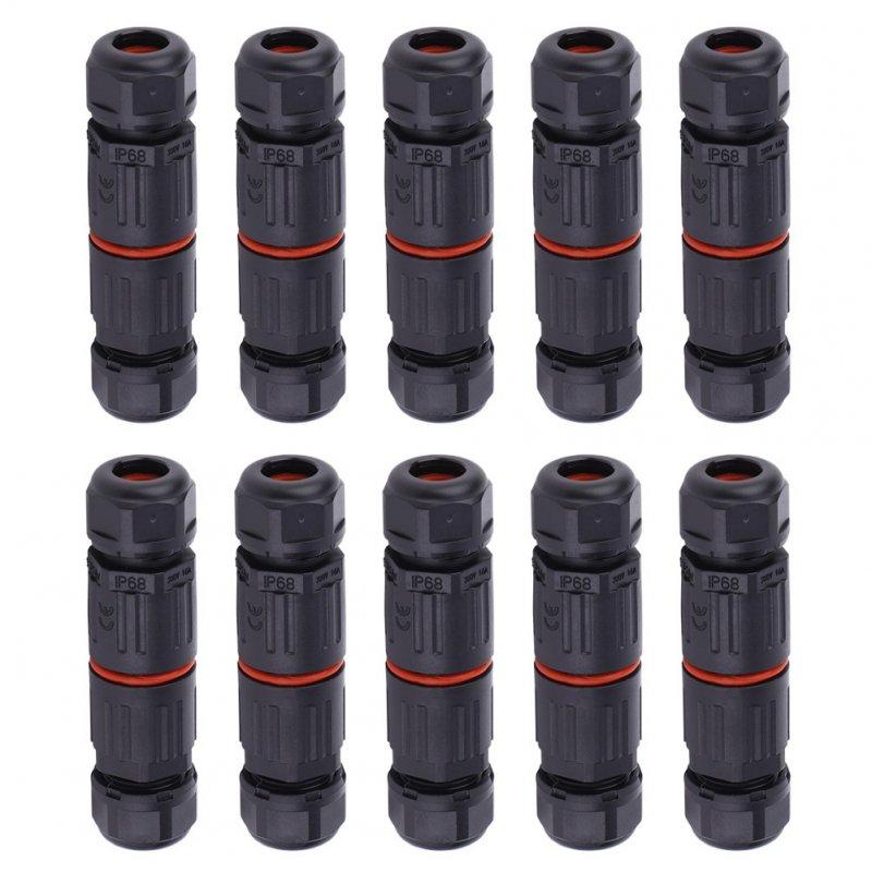 Wholesale 10pcs Mini Threaded Connector Outdoor Ip68 Waterproof Electrical Cable Connector  |   Industrial & Scientific Home Garden & Tools Industrial & Scientific