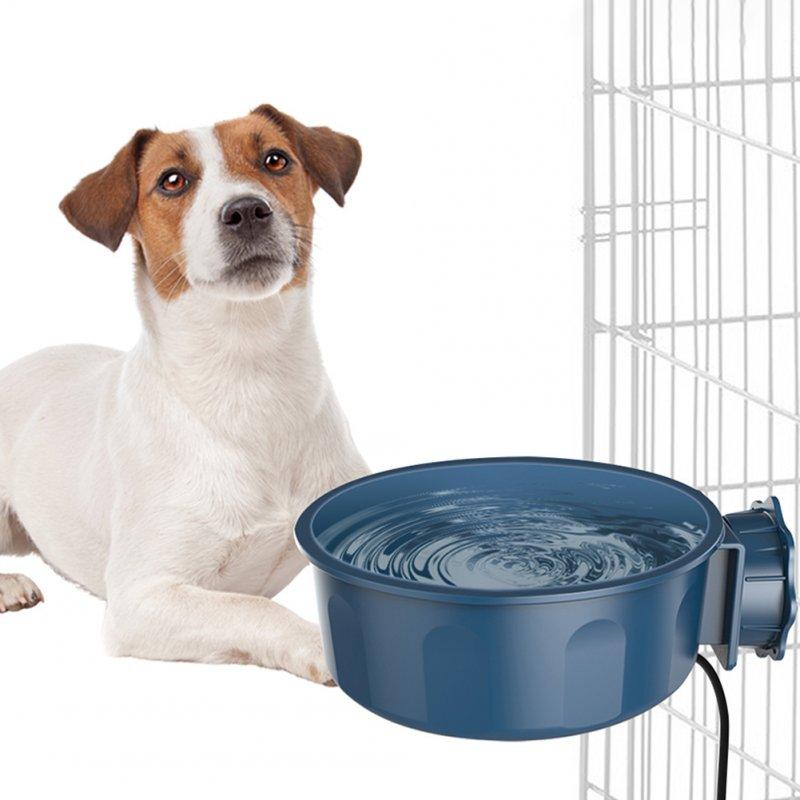 Wholesale 10w Heated Pet Bowl Hanging Heated Water/Food Dish 20 OZ Capacity Cat Dog Thermal-Bowl For Puppies Cats Rabbits Critters dark blue  |   Pet Supplies Home Garden & Tools Dark blue