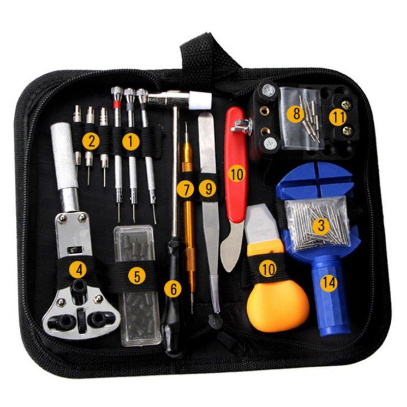 Wholesale 147pcs Watch Repair Kit Watch Link Removal Tool Watch Tool Kit Professional Watch Repair Tools With Carrying Bag 147-piece watch repair set  |   Industrial & Scientific Home Garden & Tools 147-piece watch repair set