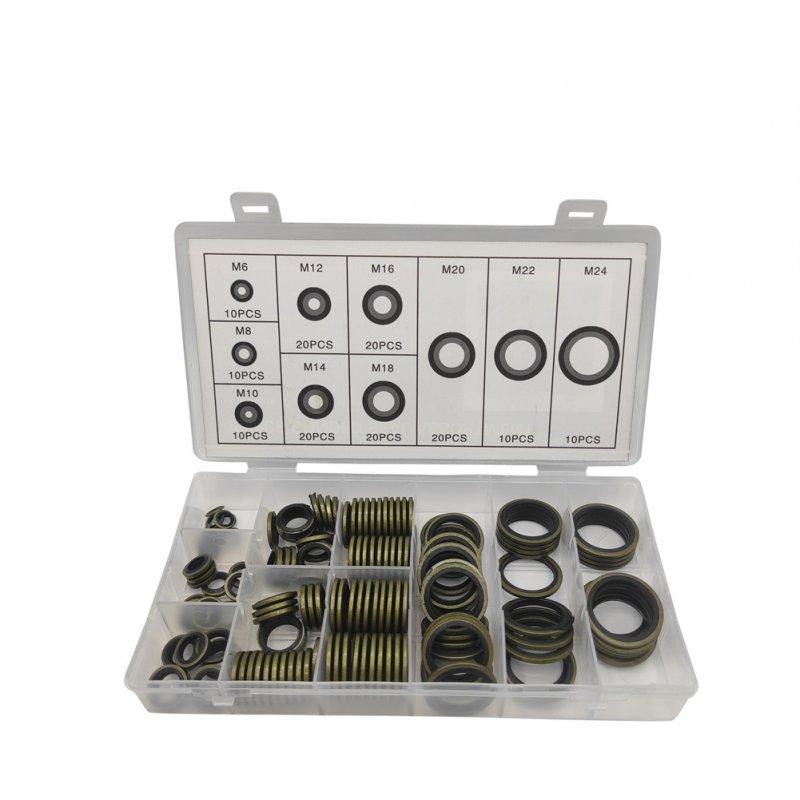 Wholesale 150pcs Sealing O Ring Assortment Kit M6 M8 M10 M12 M14 M16 M18 M20 M22 M24 Oil Drain Screw Washer Combination Set as shown in the picture  |   Industrial & Scientific Home Garden & Tools Industrial & Scientific