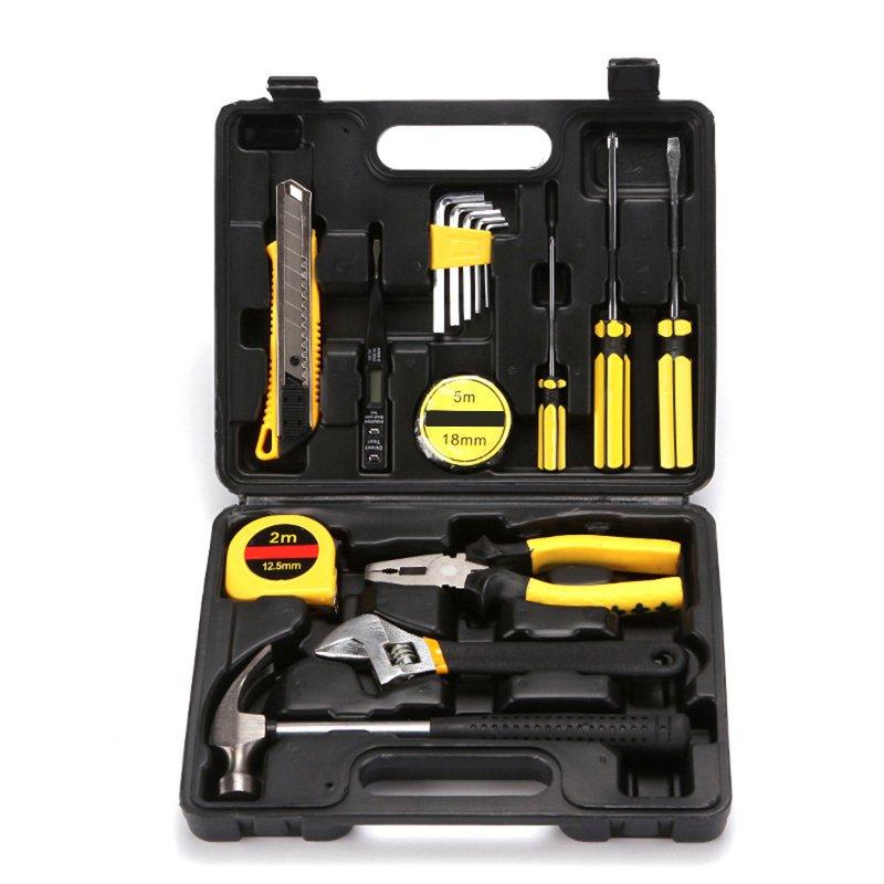 Wholesale 16-Piece Tool Set Household Basic Hand Tools Kit Toolbox With Storage Case Ideal For Home Repairing Maintenance 16-piece  |   Industrial & Scientific Home Garden & Tools Industrial & Scientific