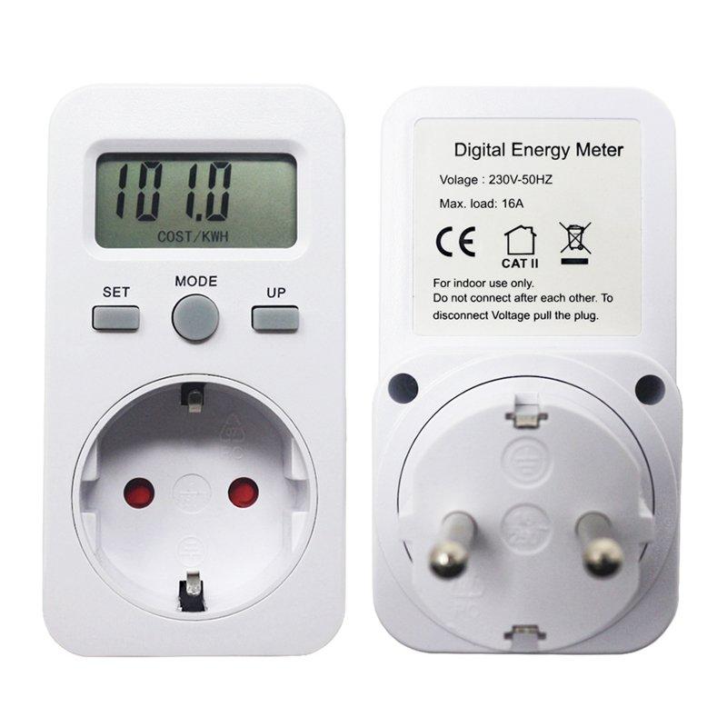 Wholesale 16a 3680w Digital Power Meter Energy Meter Lcd Watt Meters Detector For Indoor Use (eu Plug) EU plug  |   Household Products Home Garden & Tools Household Products