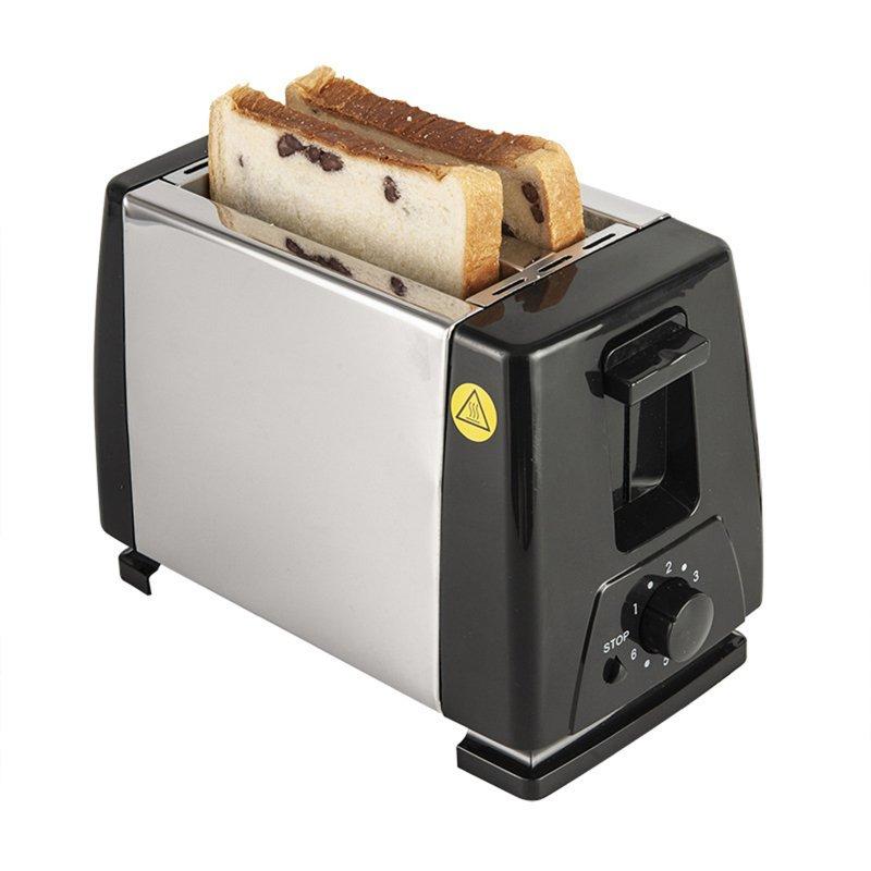 Wholesale 2 Slice Toaster, Small Toaster With Adjustable 6 Levels, Knob, Extra-Wide Slots, Auto-Shutoff, Stainless Steel 2-Slice Toaster For Breakfast Toast Or Sandwiches Stainless steel BH002B black 110V US standard  |   Home Appliances Home Appliances Home Appliances