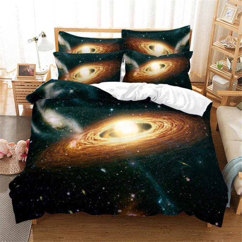 Wholesale 2Pcs/3Pcs Quilt Cover +Pillowcase 3D Digital Printing Starry Series Bedding Set FUll  |   Home Decors Home Decors Home Decors