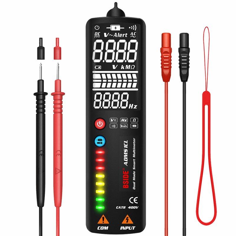 Wholesale 3-in-1 Digital Multimeter Voltage Detector Tester BSIDE ADMS1 Multimetetro Voltmeter DC AC DMM Ohm Hz Continuity NCV Test ADMS1CL  |   Industrial & Scientific Home Garden & Tools Industrial & Scientific