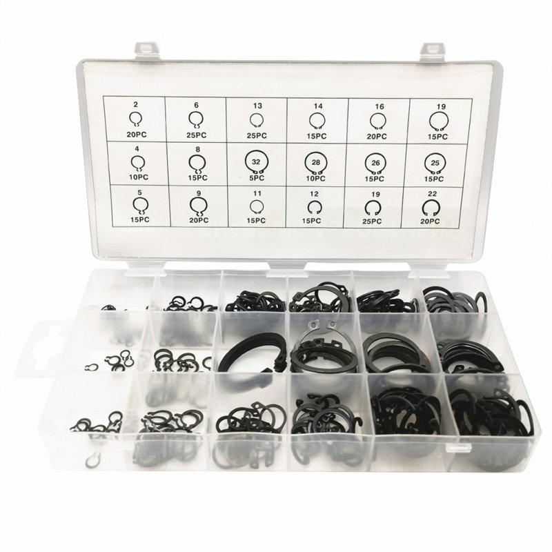 Wholesale 300pcs Circlip 65 Manganese Steel 2-32mm C-clip Washers Opening Circlip Snap Retaining Rings Assortment Kit box style random  |   Industrial & Scientific Home Garden & Tools Industrial & Scientific