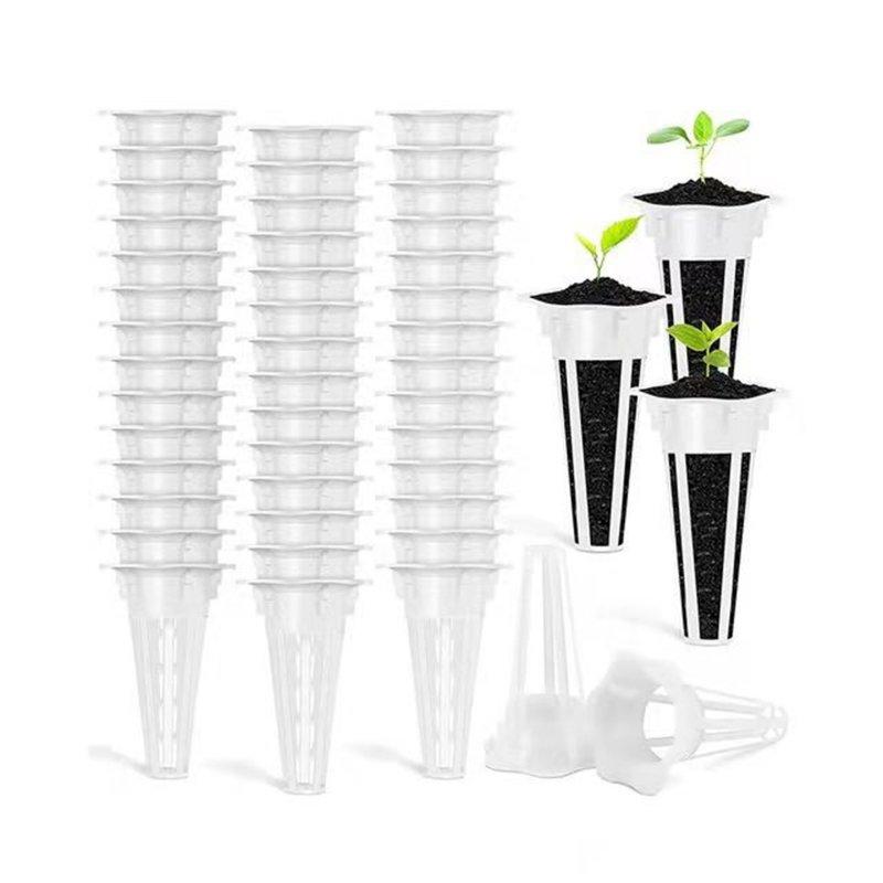 Wholesale 50pcs Hydroponic Growing Kit Replacement Petal Shaped Grow Basket Compatible For Aerogardens Planter Petals  |   Garden & Lawn Garden & Lawn Garden & Lawn