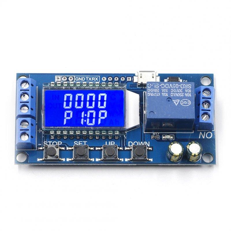 Wholesale 6–30v Cycle Timing Switch Module Digital Lcd Display Delay Trigger Relay Power Off Time Control Switch as shown in the picture  |   Industrial & Scientific Home Garden & Tools Industrial & Scientific