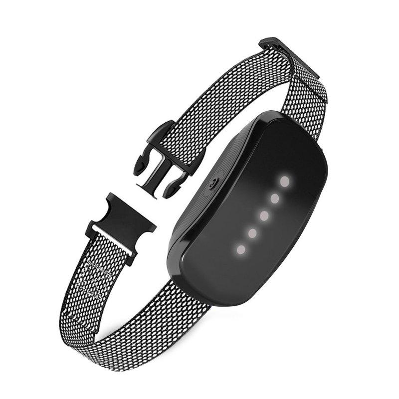 Wholesale Adjustable Dog Bark Collar, Automatic Anti Barking Collar With USB Rechargeable Smart Bark Collar For Dogs IP67 Waterproof Adjustable Bark Training Collar black  |   Pet Supplies Home Garden & Tools Black