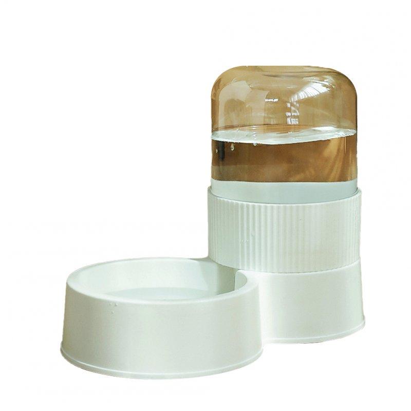 Wholesale Automatic Cat Food Dispenser Large Capacity Cat Automatic Feeders Easy To Clean Pet Food Containers Detachable Cat Food Dispenser Gravity Dog Feeder Waterer Automatic water feeder (white)  |   Pet Supplies Home Garden & Tools Pet Supplies