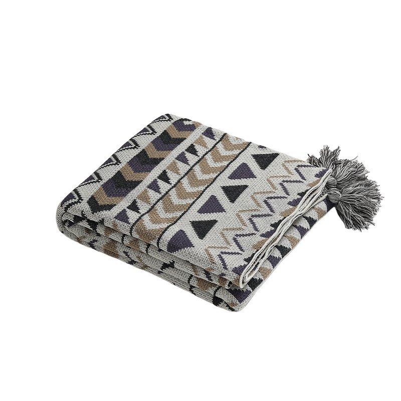 Wholesale Boho Throw Blanket With Tassel Lightweight Breathable Super Soft Decorative Throw Blanket For Home Decor grey 130 x 160CM  |   Home Decors Home Decors Home Decors