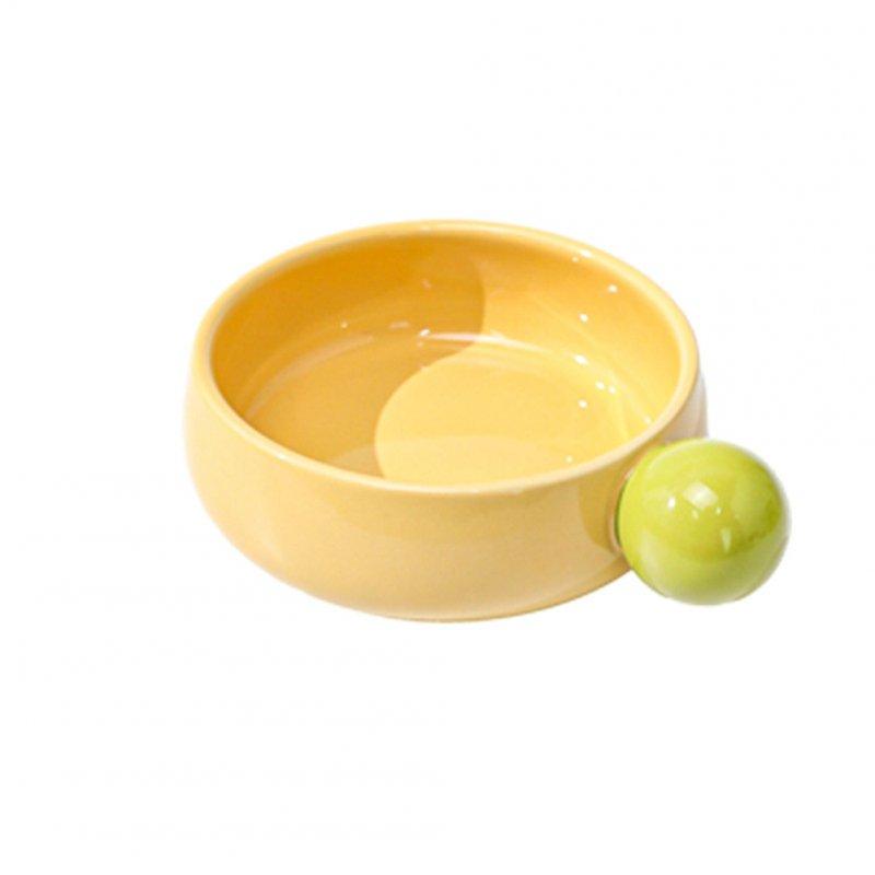 Wholesale Cat Ceramic Bowls Dishes For Food And Water, Fatigue Free Neck Protection Pet Drinking Eating Feeders, Dishwasher Safe, Pets Supplies Accessories Lime green 18.5cm  |   Pet Supplies Home Garden & Tools Lime green 18.5cm