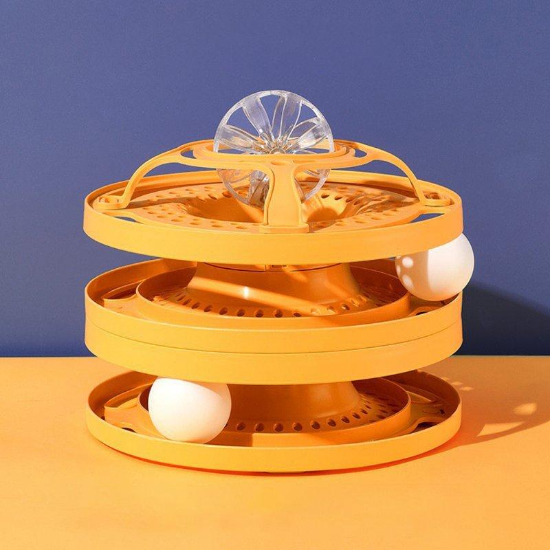 Wholesale Cat Diy Turntable Ball Bite-resistant Scratch-resistant Funny Teaser Stick Boredom Toys Pet Supplies yellow universal  |   Pet Supplies Home Garden & Tools Pet Supplies