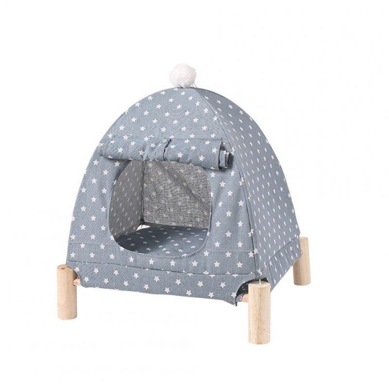 Wholesale Cat Dog Kennel Pet Camp Bed Small Tent Summer Breathable Removable Washable Cat Mat House Pets Supplies tent camp bed  |   Pet Supplies Home Garden & Tools Pet Supplies