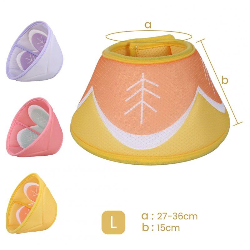 Wholesale Cat DRecovery Collar Cone Adjustable Cat Cone Collar Soft Lightweight Adjustable Pet Cone Collar Prevent Licking Bite Cone For Cat After Surgery Kitten Cone lemon yellow L  |   Pet Supplies Home Garden & Tools Pet Supplies