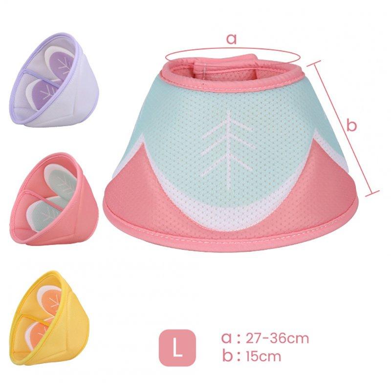 Wholesale Cat DRecovery Collar Cone Adjustable Cat Cone Collar Soft Lightweight Adjustable Pet Cone Collar Prevent Licking Bite Cone For Cat After Surgery Kitten Cone peach powder L  |   Pet Supplies Home Garden & Tools Pet Supplies