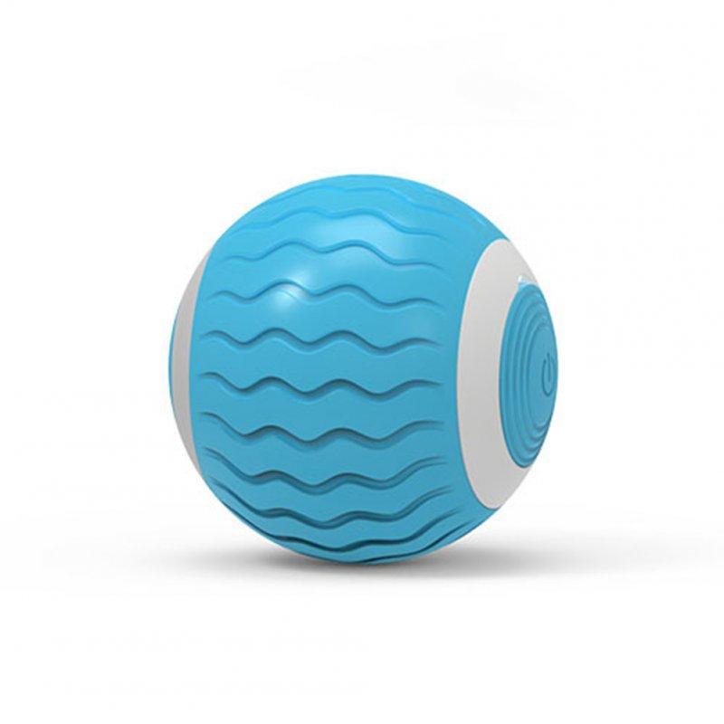 Wholesale Cats Dogs Electric Ball Toys Built-in Obstacle Avoidance LED Lights Intelligent Rolling Ball For Anxiety Relief Boredom Reduce blue  |   Pet Supplies Home Garden & Tools Blue