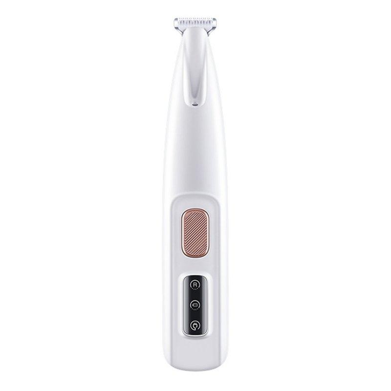 Wholesale Cordless Dog Paw Trimmer For Grooming, Electric Grooming Clippers With LED Light, Smart Display Screen, Waterproof Small Pet Hair Trimmer For Dogs Cats White-Standard  |   Pet Supplies Home Garden & Tools Pet Supplies