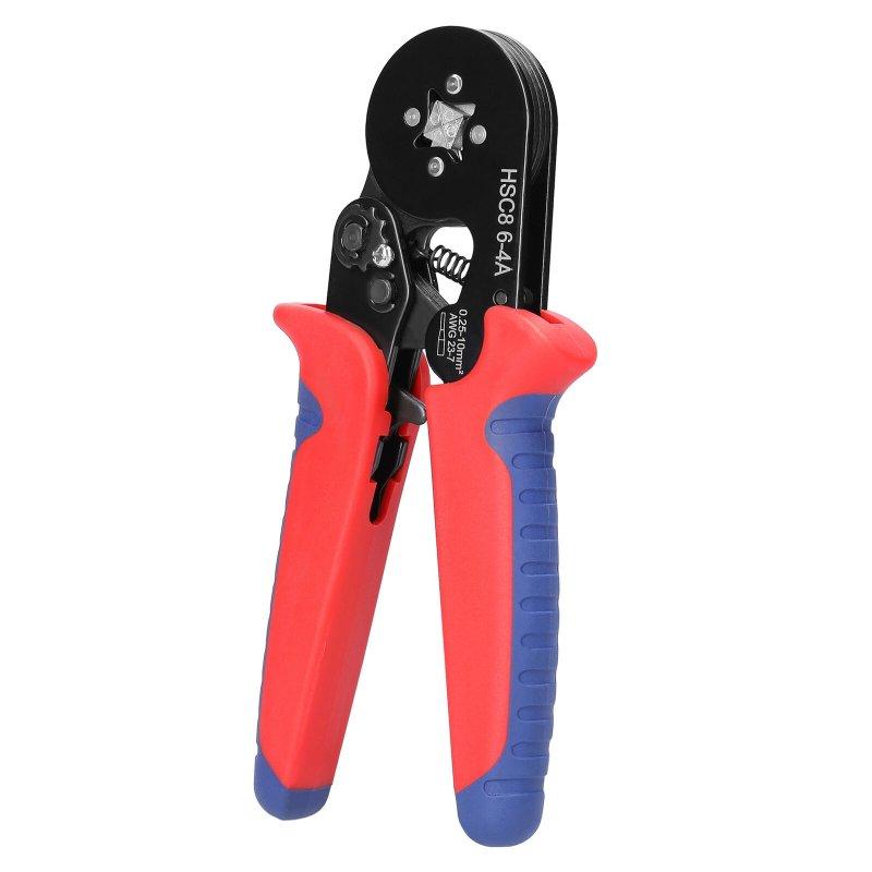 Wholesale Crimper Plier HSC8 6-4A Ferrule Crimping Tool Kit With 1200pcs Ferrules Connectors Adjustable Ratchet And Lever Crimping Pliers Tool For Wire Sleeves HSC8 6-4A crimping pliers  |   Industrial & Scientific Home Garden & Tools Industrial & Scientific