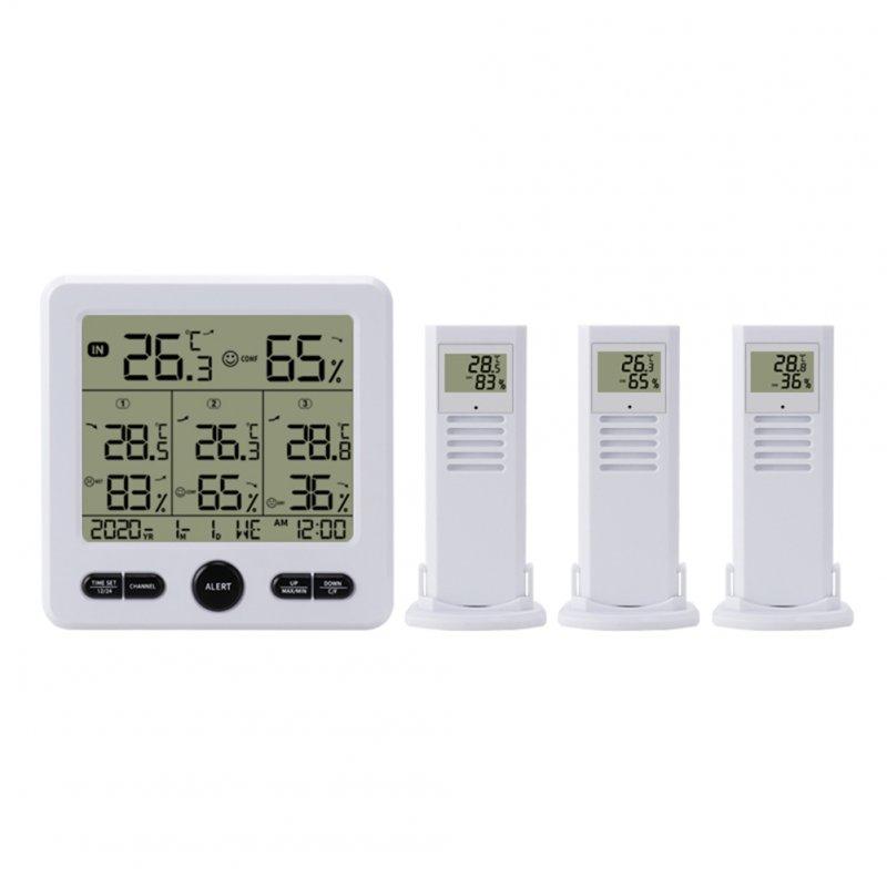 Wholesale Digital Thermometer Hygrometer Meter High-precision Temperature Humidity Monitor White  |   Household Products Home Garden & Tools Household Products