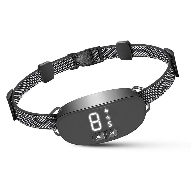 Wholesale Dog Bark Collar, Rechargeable IP67 Waterproof Smart Bark Collar, High-sensitivity Prevent Misjudgment Anti Barking Training Collar For Large Medium Small Dogs Pet Supplies black  |   Pet Supplies Home Garden & Tools Black