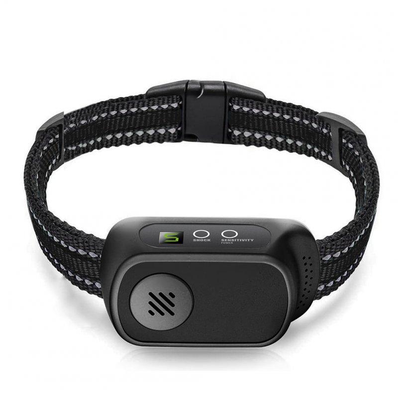 Wholesale Dog Bark Collar With 5 Adjustable Sensitivity, PB20 Automatic Anti Barking Training Collar For Large Medium Small Dogs, All-Weather Waterproof, USB Rechargeable black  |   Pet Supplies Home Garden & Tools Pet Supplies