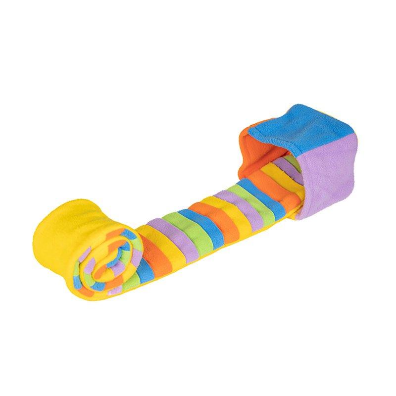 Wholesale Dog Training Interactive Dog Puzzle Toys Educational Natural Foraging Skills Portable Pet Snuffle Toy For Fun Puppy Training rainbow colors 10cm Dole roll  |   Pet Supplies Home Garden & Tools Pet Supplies