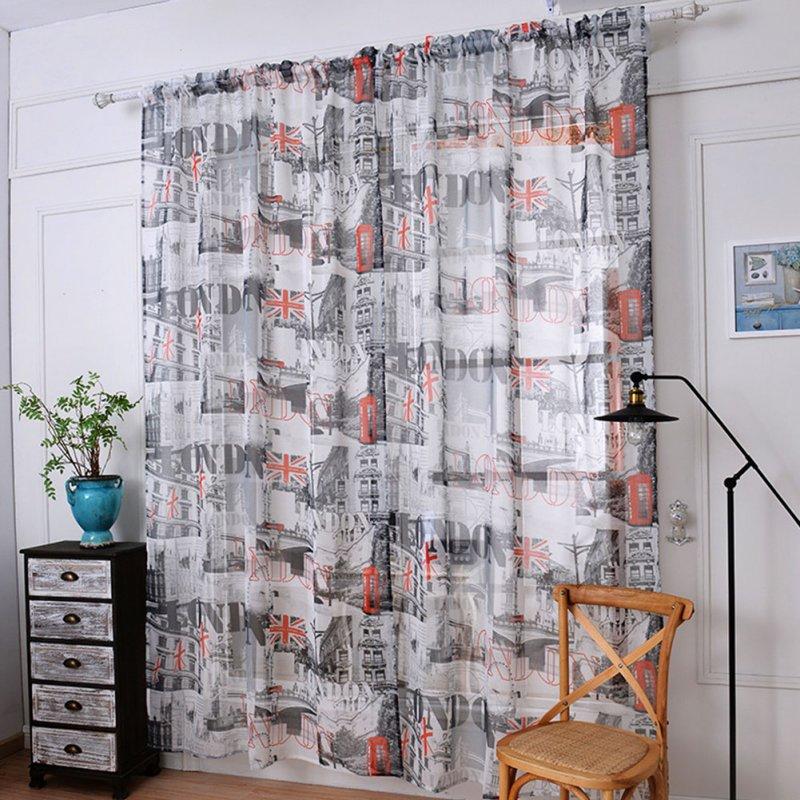 Wholesale Door Window Tulle Curtain Drape Panel Sheer Scarf Valances Drapes In Living Room Home Decor 1.45 meters wide x 2 meters high  |   Home Decors Home Decors Cotton & linen + 1.45 meters wide x 2 meters high