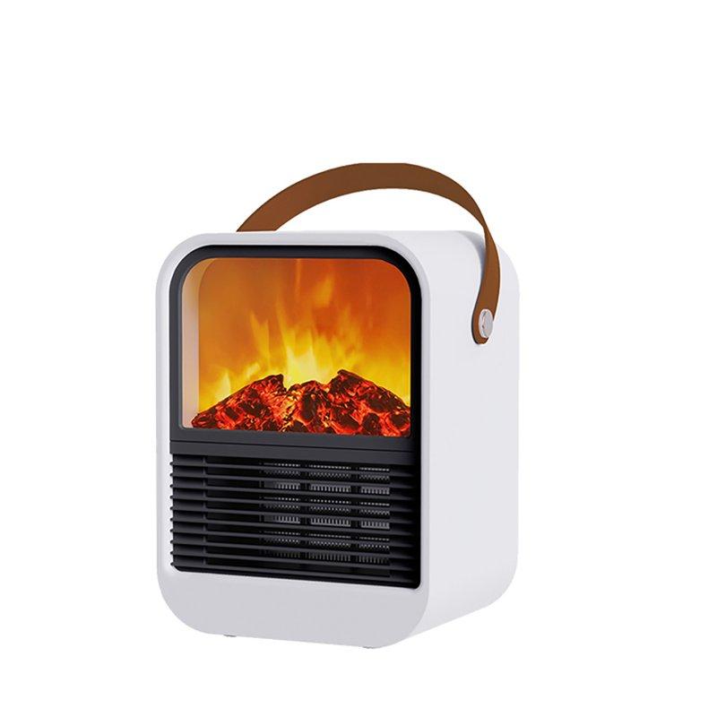 Wholesale Electric Fireplace Heater Overheat Protection Mini Tabletop Fireplace Space Heater EU Plug  |   Home Appliances Home Appliances Home Appliances