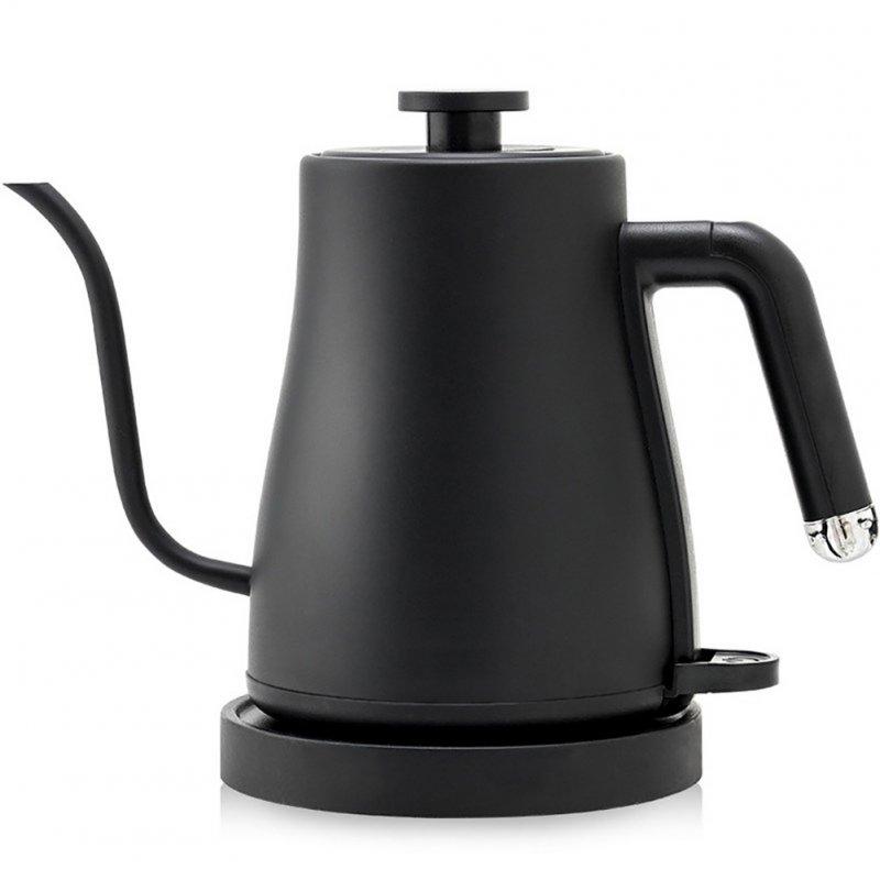 Wholesale Electric Gooseneck Kettle Coffee Tea Kettle With 1500W Fast Heating Element Gooseneck Spout Anti Slip Base Stainless Steel Hot Water Boiler Heater Black mechanical model (220V) 1L  |   Home Appliances Home Appliances Home Appliances