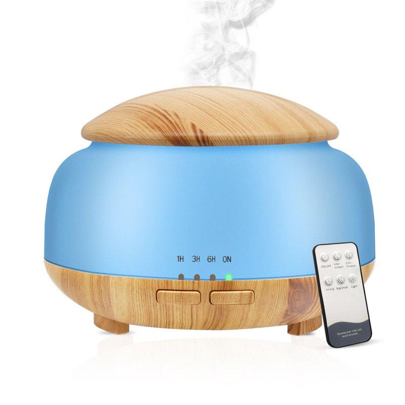 Wholesale Essential Oil Aromatherapy Diffuser with 300ml Water Tank Ultrasonic Cool Mist Humidifier Wood Grain EU plug  |   Home Appliances Home Appliances Home Appliances