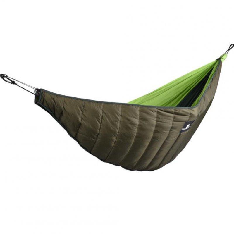 Wholesale Hammock Underquilt Sleeping Winter Warm Under Quilt Blanket for Outdoor Camping ArmyGreen_200g cotton hammock  |   Kitchen & Dining Home Garden & Tools Kitchen & Dining