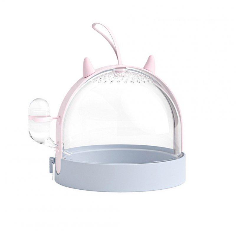 Wholesale Hamster Portable Transparent Cage With Silicone Handle 180 Degree Side Rotatable Travel Carrier For Golden Bear Purple  |   Pet Supplies Home Garden & Tools Pet Supplies