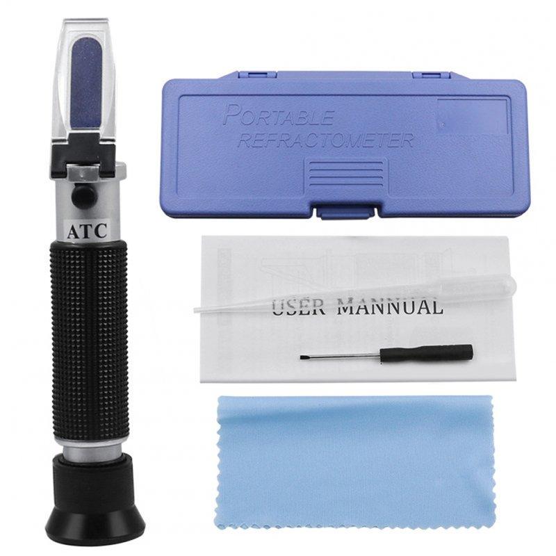 Wholesale Handheld Refractometer Sea Salinity Meter Salt Water Concentration Detector For Marine Aquaculture Food Processing As shown  |   Pet Supplies Home Garden & Tools As shown