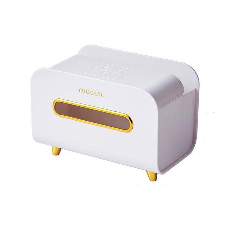 Wholesale Household Tissue Box Multi-functional Napkin Box Container Mobile Phone Holder For Restaurant Hotel Office Car White  |   Household Products Home Garden & Tools Household Products