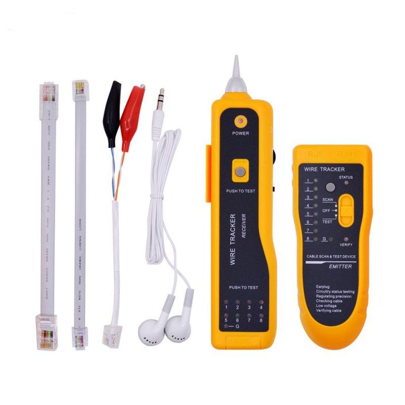 Wholesale JW-360 Telephone Wire Tracker Tracer Toner Ethernet LAN Network Cable Tester Detector Line Finder As shown  |   Industrial & Scientific Home Garden & Tools As shown