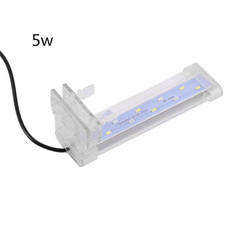 Wholesale LED Lamp Fish Tank Crystal LED Aquarium Clip Light Plant Grow Aquarium Fish Tank Lamp Lighting Europe Standard 5w  |   Pet Supplies Home Garden & Tools Pet Supplies