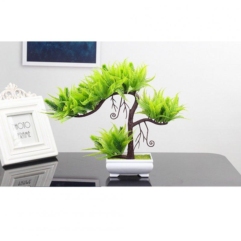 Wholesale Mini Bonsai Tree Artificial Plant Decoration No Watering Potted for Office Home Decor  |   Home Decors Home Decors Home Decors