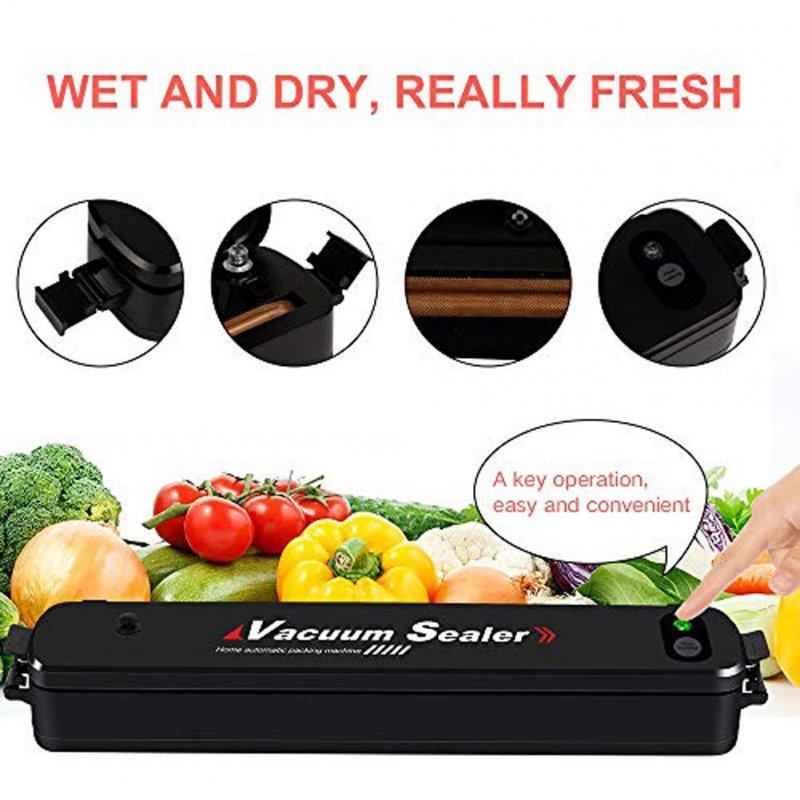 Wholesale Mini Vacuum Sealer Home Automatic Food Sealer Packing Machine with 15 Bags for Food Preservation US plug + 15 bags  |   Kitchen & Dining Home Garden & Tools Kitchen & Dining