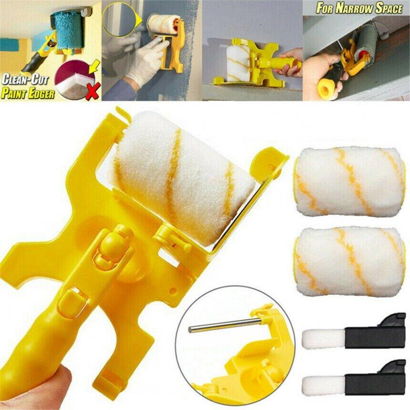 Wholesale Multifunctional Cleaning Cutting Paint Trimming Machine Roller  Brush Safety Tool 1 shelf + 2 brushes + 2 rollers  |   Household Products Home Garden & Tools Household Products