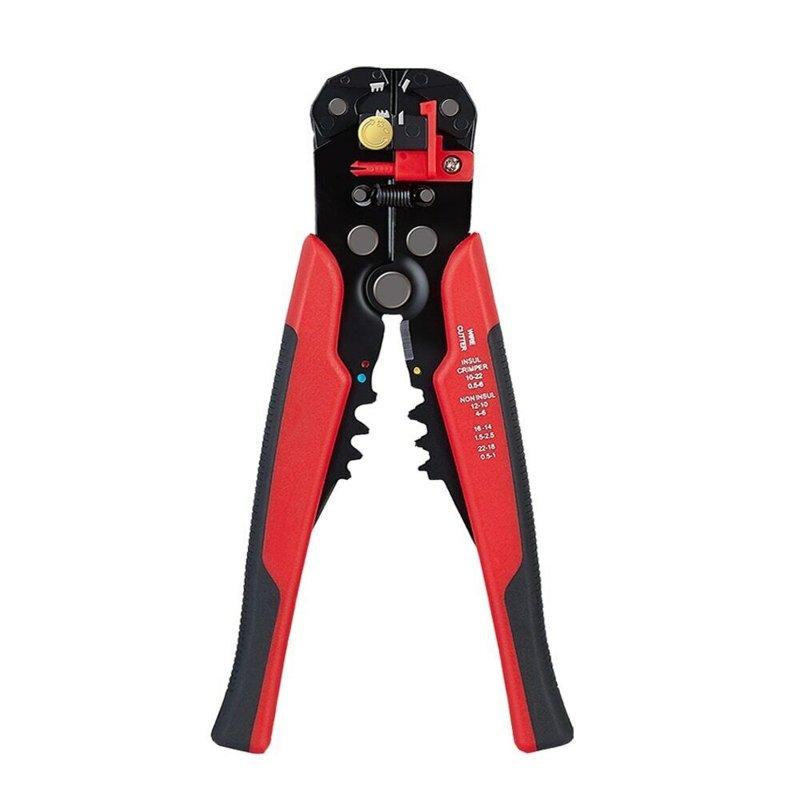 Wholesale Multifunctional Wire Stripping Pliers 5-in-1 Adjustable Wire Stripper Tool With Cutting Crimping For Efficient Electrical Work Red  |   Industrial & Scientific Home Garden & Tools Industrial & Scientific