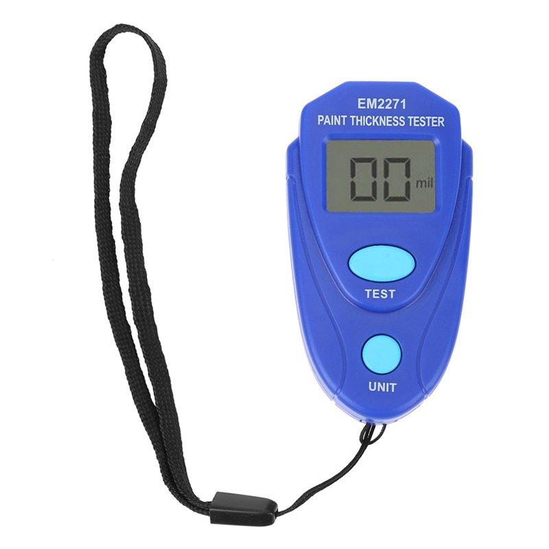 Wholesale Painting Thickness Meter Digital Display Iron-based Magnetic Galvanized Coating Film Thickness Gauge Blue  |   Industrial & Scientific Home Garden & Tools Industrial & Scientific