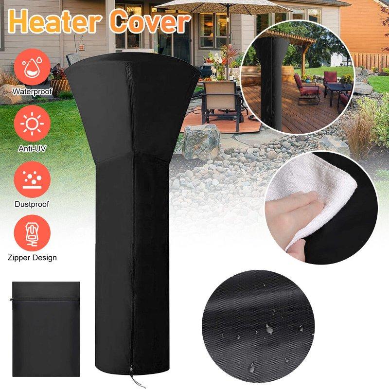 Wholesale Patio Heater Cover Upgraded 420D Oxford Fabric Waterproof Wear-resistant Outdoor Garden Protector (87″ H x 33″ D x 19″ B) 221x85x48cm  |   Garden & Lawn Garden & Lawn 221x85x48cm