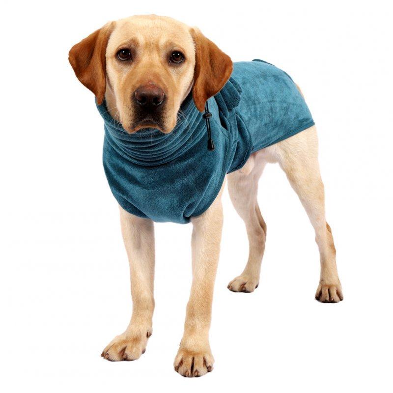 Wholesale Pet Bathrobe Strong Absorbent Quick-drying Bath Towel Pet Drying Coat Clothes For Small Medium Large Dogs green L back length 42-48 bust 65-78  |   Pet Supplies Home Garden & Tools Green + L back length 42-48 bust 65-78