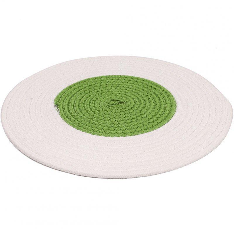 Wholesale Pet Cat Round Scraper Mat Scratch-resistant Scratch Board Sleeping Blanket Sofa Furniture Protector green  |   Pet Supplies Home Garden & Tools Green