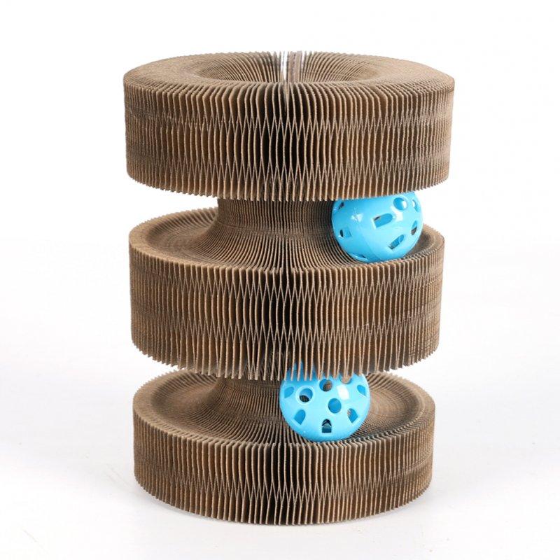 Wholesale Pet Cat Scratching Board With Ball Grinding Claw Plate Playing Training Exercise Toys Pet Supplies Arch Bridge as shown  |   Pet Supplies Home Garden & Tools Arch Bridge + As shown