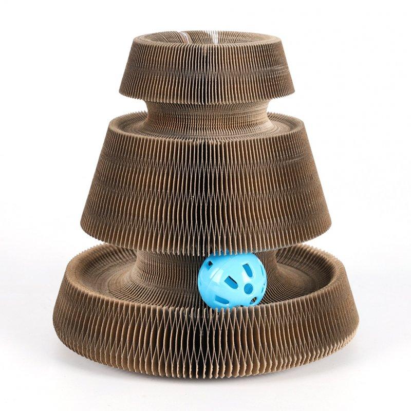 Wholesale Pet Cat Scratching Board With Ball Grinding Claw Plate Playing Training Exercise Toys Pet Supplies Trolley as shown  |   Pet Supplies Home Garden & Tools Pet Supplies