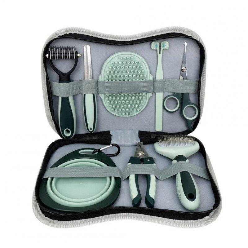 Wholesale Pet Deshedding Brush Set Dogs Cats Grooming Kit Feeding Bowl Dog Shedding Brush Dog Undercoat Brush Set Cat Nail Clipper File For Long Haired Dogs Cats beauty tool set  |   Pet Supplies Home Garden & Tools Pet Supplies